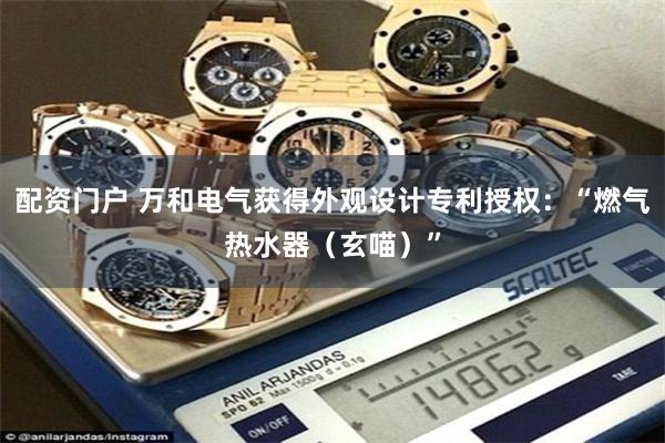 配资门户 万和电气获得外观设计专利授权：“燃气热水器（玄喵）”