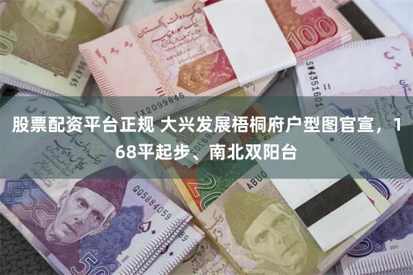 股票配资平台正规 大兴发展梧桐府户型图官宣，168平起步、南北双阳台
